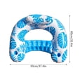 thumbnail image 4 of Flotadores Piscina Inflable Tropicales Con Portavasos Likrtyny, 4 of 9