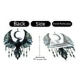 thumbnail image 7 of Gothic Raven & Crescent Moon Suncatcher, Acrylic Window Hanging with Stained Glass Effect, Mystic Crow Art for Home Decor, 7 of 7