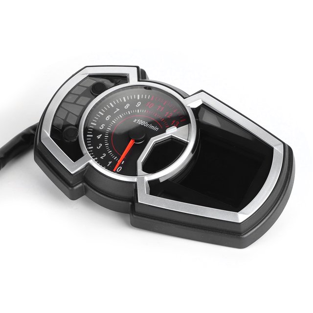 Medidores Lcd, Odómetro Para Motocicleta, Medidores Para Motocicleta, Odómetro, Velocímetro, Tacómetro, Medidor Mecánico LCD Universal Para 1, 2, 4 Cilindros ANGGREK Otros