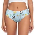thumbnail image 1 of Fotbe Cartoon Cat Calzones Estampados para Mujer – Ropa Interior de Algodón, Cómoda, Suave y Elástica-Large, 1 of 6