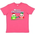 thumbnail image 3 of Inktastic Merry Christmas Owls Youth T-Shirt, 3 of 5