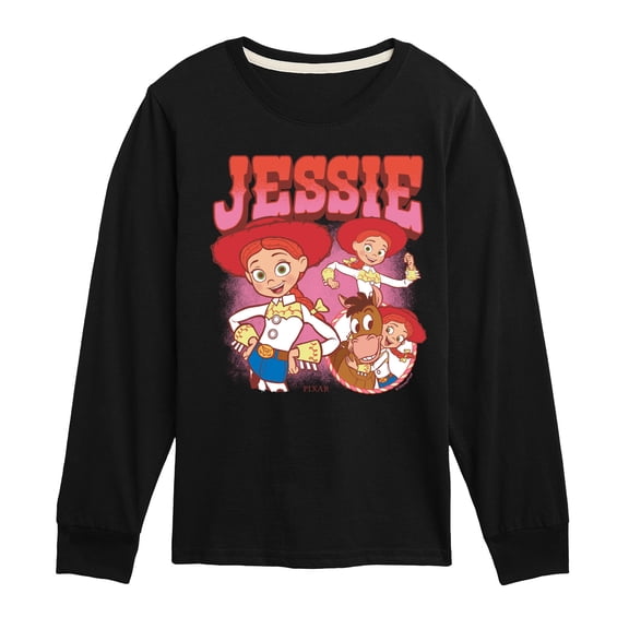 Toy Story - Jessie Toy Story Bootleg - Youth Boys Long Sleeve Graphic T-Shirt