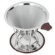 thumbnail image 1 of Cono de café por goteo, gotero de café reutilizable, filtro de café inoxidable, embudo, filtro de café, rendimiento probado, 1 of 8
