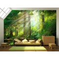 thumbnail image 2 of wall26 - Beautiful Forest Wallpaper- Canvas Art Wall Mural Decor - 100"x144", 2 of 5