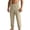 Khaki, variant on Mens Sweat Pants Elastic Waist Quick Dry Workout Pants Drawstring Athletic Casual Joggers with Pockets