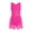 Hot Pink, variant on CHICTRY Kids Girls Ballet Lyrical Dance Leotard Glittery Rhinestones Sleeveless Figure Skating Dress Navy Blue 8