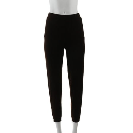 Susan Graver - Susan Graver Petite Liquid Knit Jogger Pants A296290 - Walmart.com