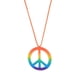 thumbnail image 5 of Notas de la orden de compra: 6PCS collar colorido del símbolo de la paz Collar del símbolo de la paz de Halloween gafas pendientes del símbolo de la paz accesorios del traje ANGGREK  Otros, 5 of 5
