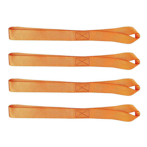 4pcs Mutipurpose Tie Down Luggage Straps for Securing Motorcycles Garden Equipment 12inch Soft Loop Tie Down Straps