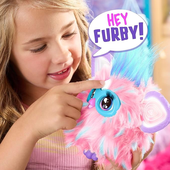 ファービー　ベイビーズ　Walmart限定版　海外版 Furby Cotton Candy Interactive Plush Figure - Walmart.com