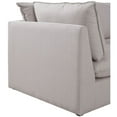 thumbnail image 6 of Meridian Furniture Mackenzie Beige Durable Linen Textured Modular Sectional, 6 of 9