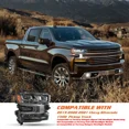 thumbnail image 6 of Passenger For 2019-2021 Chevy Silverado 1500 LED Headlight w/ Halogen Signa RH, 6 of 8