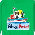 thumbnail image 3 of Pete The Cat - Ahoy Pete - Men's Crew Neck Fleece Pullover, 3 of 6