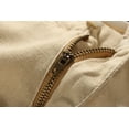 thumbnail image 6 of Men's Linen Casual Classic Fit Shorts with Pockets Flat Front Lightweight Summer Shorts, 6 of 7