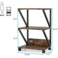 thumbnail image 7 of Tribesigns 3-Tier Rolling Printer Stand with Industrial Machine Cart, 7 of 7