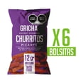 thumbnail image 1 of Gricha 6 Pack Churritos Con Proteina, Sin Gluten, Sin Soya, Sabor Picante, 1 of 1