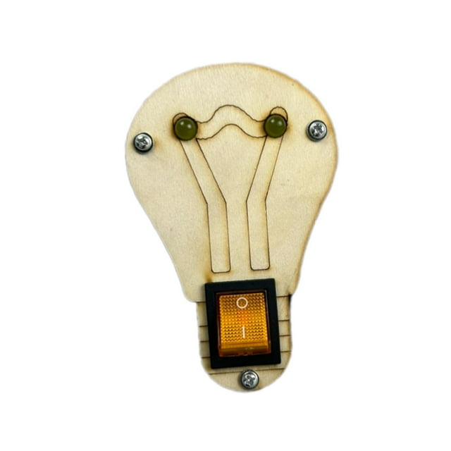BELOVING Tableau d'Activités Jouet Éducatif avec Interrupteur à LED Accessoires DIY Jaune