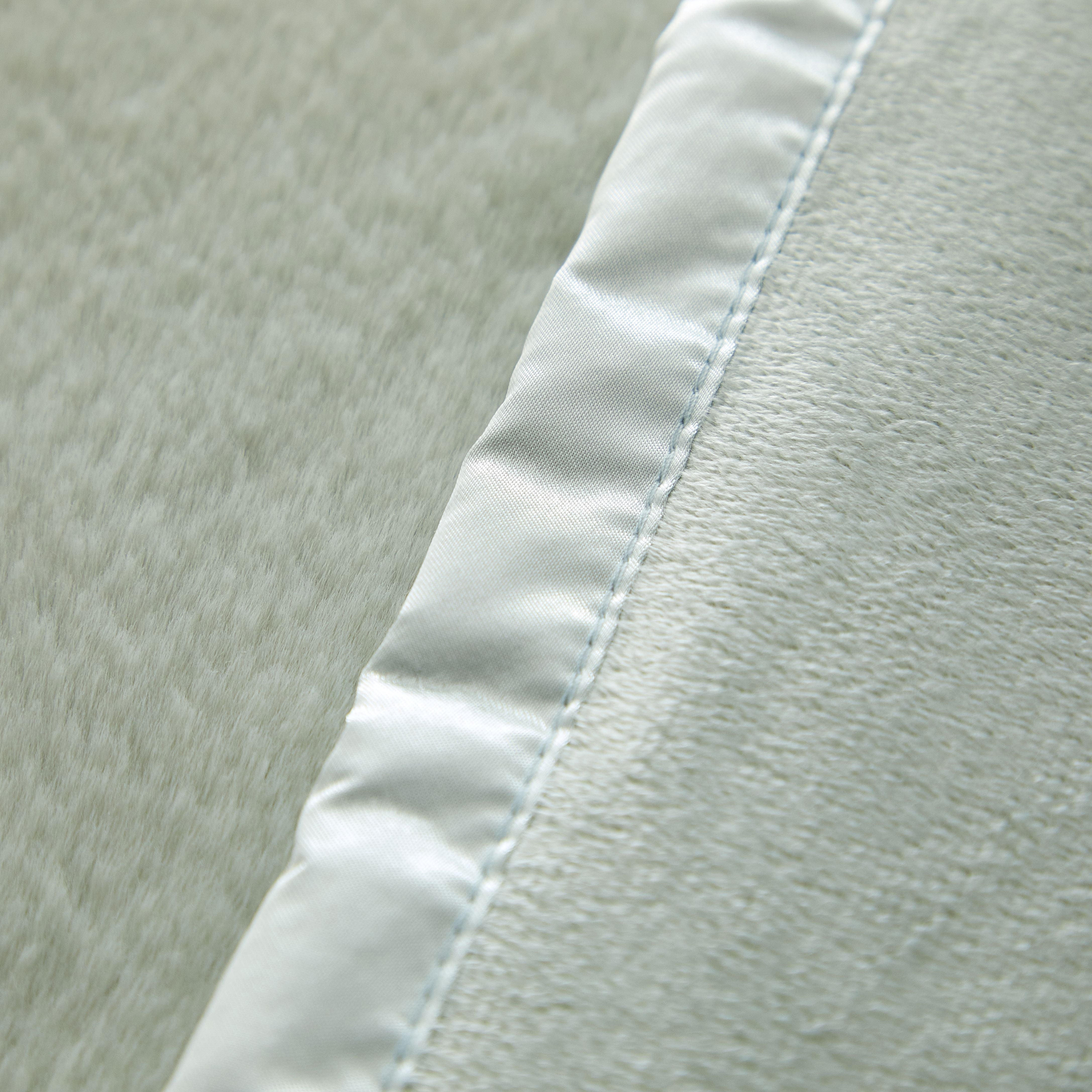 Parent's Choice Faux Fur Baby Blanket, Green, 30 in x 40 in