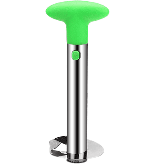 Stainless Steel Pineapple Cutter for Easy Core Removal & Slicing - Super Fast Pineapple Slicer Saves you Time