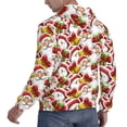thumbnail image 6 of Sikiie Santa Claus bells Snowman Men's Hoodie, Essentials Hoodie, Sweatshirt, Pullover Hooded Sweatshirt for Men-Large, 6 of 7