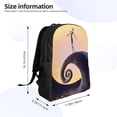 thumbnail image 2 of Nightmare Before Christmas Sacs à Dos pour Enfants Sac d'École Sac à Dos Décontracté pour Voyage Randonnée, 2 of 3