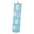 thumbnail image 2 of Bolsa de almacenamiento de malla con compartimentos de 4 niveles, red de almacenamiento de malla colgante, cesta de malla colgante plegable para, 2 of 9