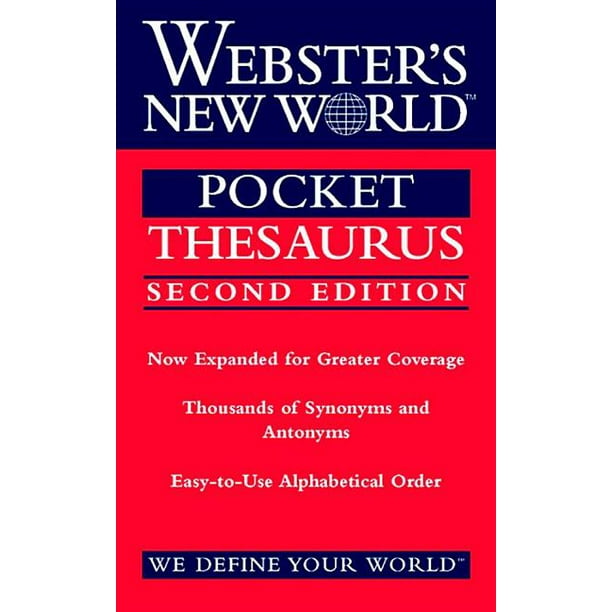 Webster's New World Pocket Thesaurus, Second Edition (Paperback