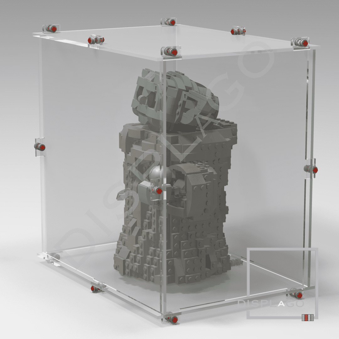 Display Case for LEGO® #75318 "The Child". Display case for minifigures. Star Wars® display case. Compatible LEGO® display