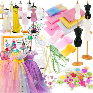 500+ Pcs Fashion Designer Kits with 5 Mannequins - Creativity Diy Arts and  Crafts for Kids Ages 8-12 - Toys for Girls - Sewing Kit for Kids - Birthday  Gift for Girls 6 7 8 9 10 11 12+ 