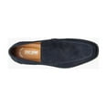 thumbnail image 4 of Men's Stacy Adams Pelton Moc Toe Slip On Work Shoes Navy Suede 25601-415, 4 of 7