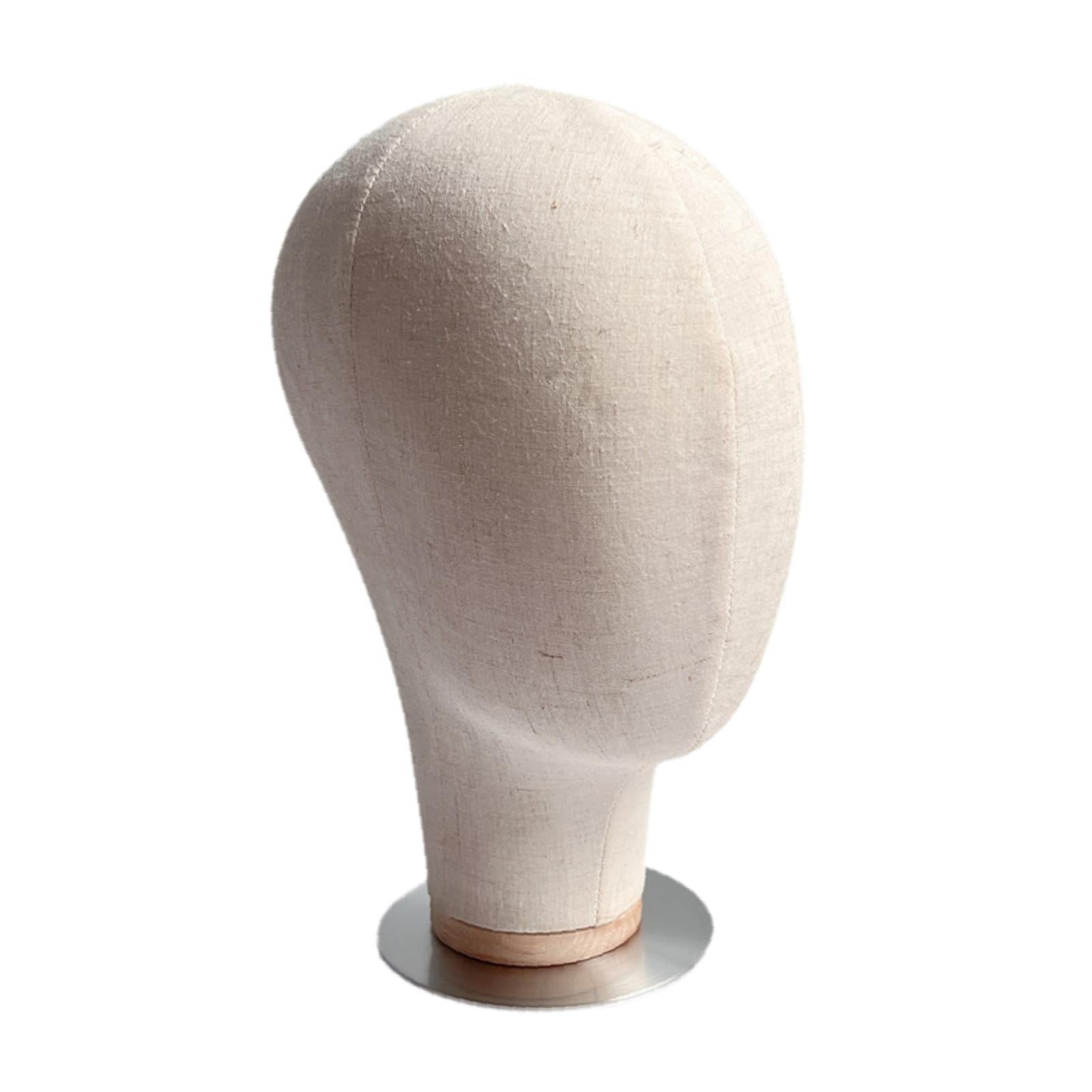 Stgfyxgs Cap Stand Hat Display Stand Multifunctional Mannequin Head Metal Base for Professional or Personal Use Accessories Practical Brushed Bottom