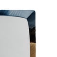 thumbnail image 2 of Ambesonne Sea Fitted Sheet, Beach with Stormy Weather, Twin XL Size, Blue and Ginger, 2 of 2