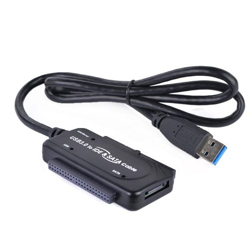 Turn SATA/IDE Drive Into USB SuperSpeed USB 3.0 to SATA/IDE Hard Drive Adapter 