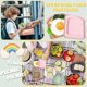 thumbnail image 4 of 4 Lunch Box Sandwich Containers - Pink/Blue/Beige/Green, 4 of 5
