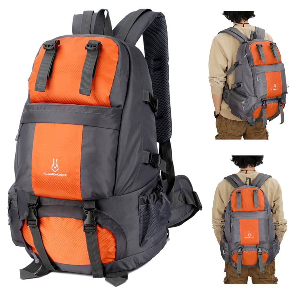 Anself - 50L Hiking Backpack Waterproof Outdoor Sport Travel Daypack ...