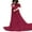 c-red, variante sur Vedolay Robe de Maternité Été Robe de Maternité Sans Bretelles Froncée Maxi Tube avec Poches Rose m