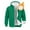 Green, variant on YIFUNIN Men's Casual Warm Jacket, Heavyweight Hooded Fleece Sweatshirt Full Zip, Thick Plush Lined Pullover for Fall Winter Outdoor Sports,Royal Blue,S