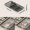 thumbnail image 5 of Pill Crusher Cutter Splitter,  3 in 1 Multi-Functional Pill Cutter Crusher, Portable Travel Purse Pill Box Case Holder, Medicine Grinder Container for Cutting Vitamin Tablet, 5 of 7