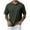 Army Green, variant on Ashirexll Mens T-shirts, Big and Tall Shirts for Men, Summer Casual Turndown Collar Short Sleeve Solid Color Fashion T-Shirts