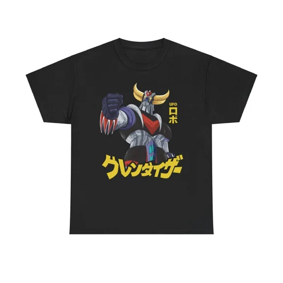 Goldrake Grendizer 1970s Japanese Mecha Animation Tribute Unisex T-Shirt, up to size 5XL
