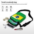 thumbnail image 7 of HELLHERO Brazilian Flag Design Sling Bag with 2 Layers for Outdoor Daily Use, 7 of 7