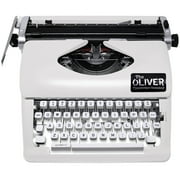 The Oliver Typewriter Company Timeless Manual Typewriter (White), OTTE-1637