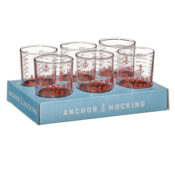 Tasse à mesurer en verre de 5 oz d'Anchor Hocking Transparente