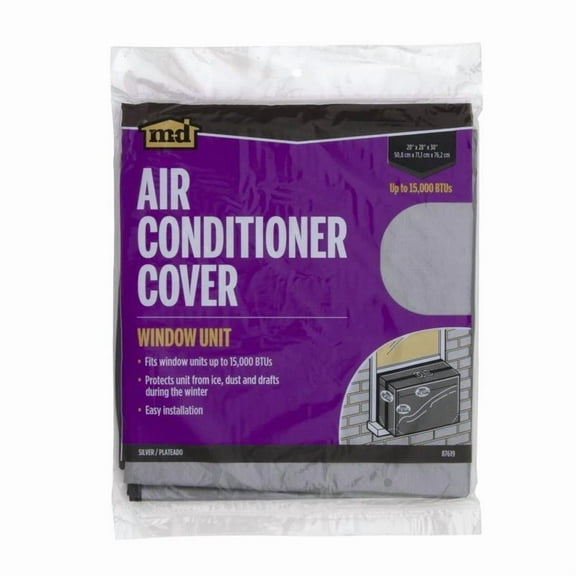 M-D Building Products 87619 Poly Window Air Conditioner Cover 20 X 28 X 30 In.