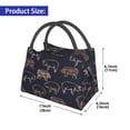 thumbnail image 2 of Easygdp Pig Farm Bolsa de Almuerzo Insulada Reutilizable, Bolsa de Mano y Bandolera para Oficina, Trabajo, Viajes, 2 of 6
