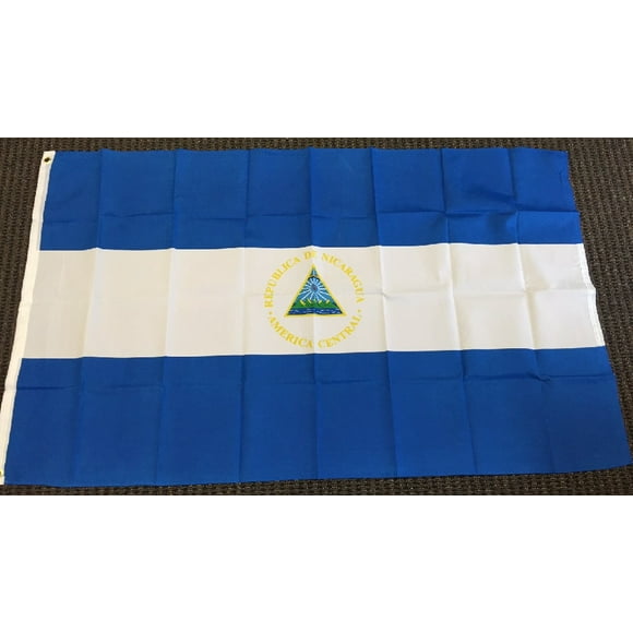 3x5 Nicaragua Flag Nicaraguan Banner Central American Pennant Bandera Outdoor