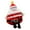 Santa Claus, variant on JZROCKER Practical Christmas Plush Toy Easy to Use Sturdy Stuff Decoration