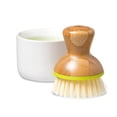 thumbnail image 1 of Full Circle Bubble Up Dish Brush, Green, 1 of 9