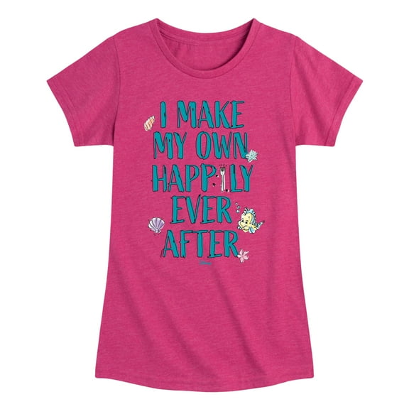 Disney Princess - Make My Own Happily Ever After - Toddler & Youth Girls Short Sleeve T-Shirt
