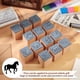 thumbnail image 4 of Sello de goma de madera con forma de caballo, 1 pulgada, con temática animal. Sello pequeño de caballo, sello cuadrado de madera., 4 of 9